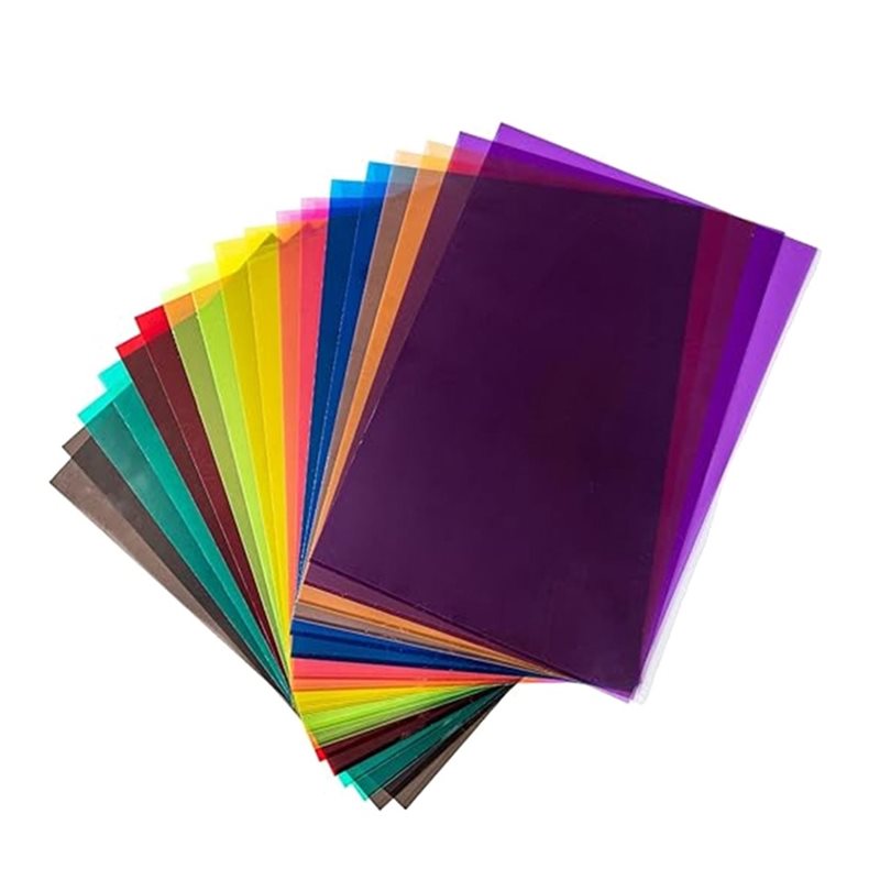 Photography Lighting Diy - ABDJ-A4 PVC Sheets In 9 Colors,