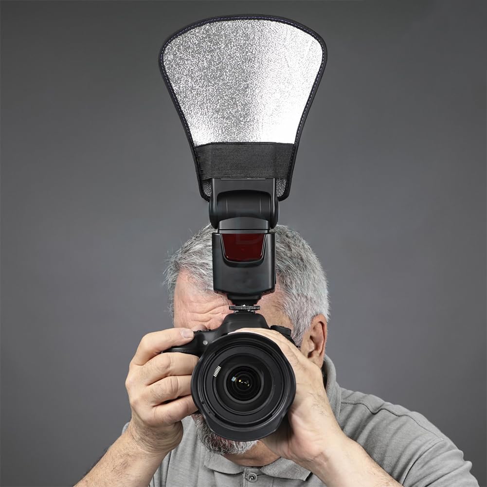 Photography Lighting Reflectors - Universal 2-in-1 Flash Diffuser Softbox Photo