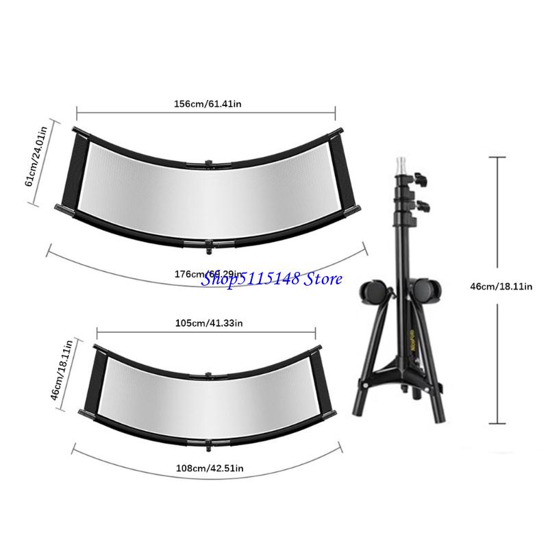 Photography Lighting Reflectors - F3MA Compactly Curved Photography Reflector Studio