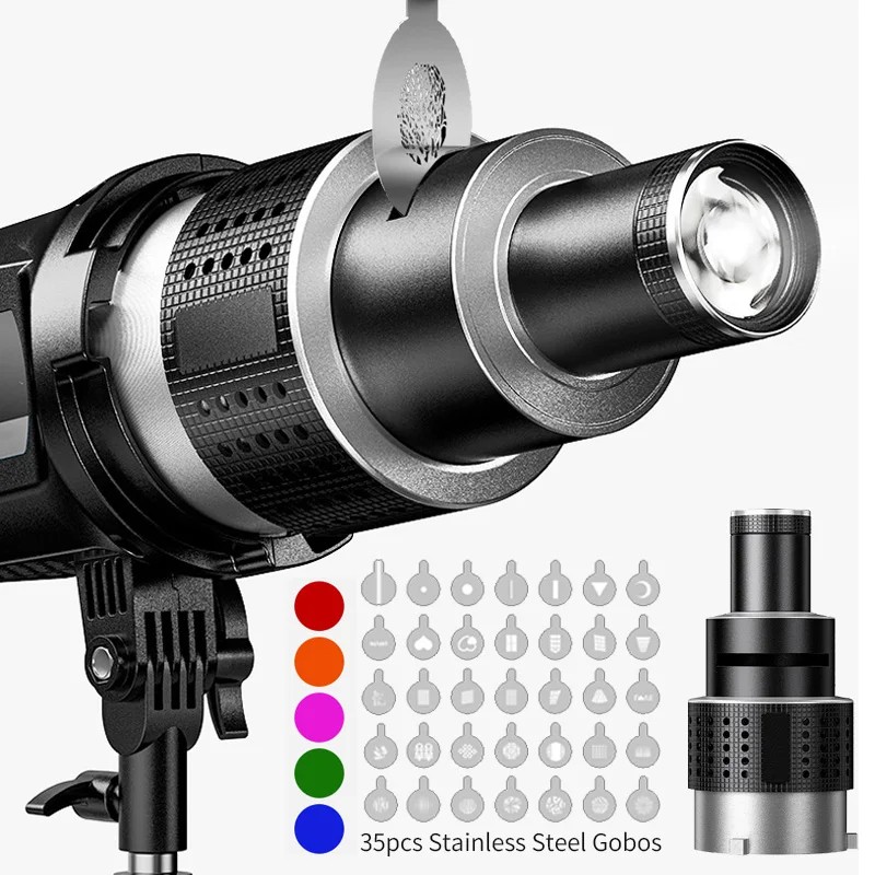 Snoot Flash Modifier - For Bowens Mount Spotlight Conical Optical