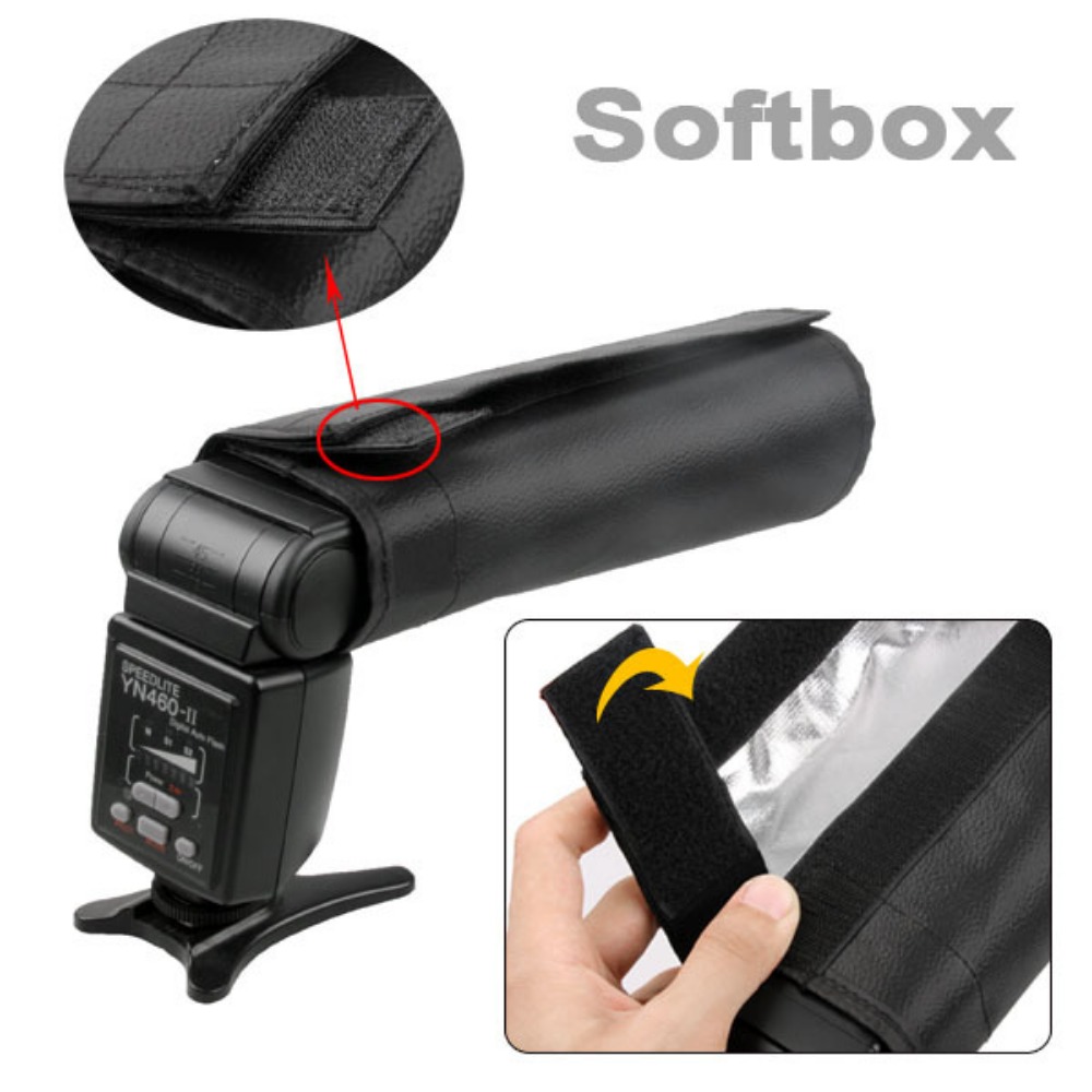 Snoot Flash Modifier - 2-in-1 Universal Flash Reflector Snoot Softbox