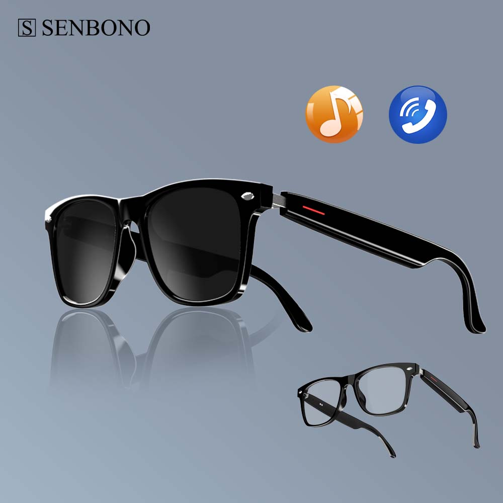 Photography Lighting Indoor - SENBONO E13 Smart Glasses:Blue Light Filtering