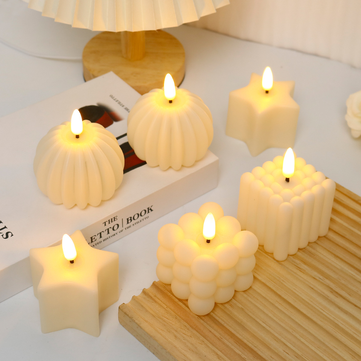 Led Candle  Cube for Wedding,  - Photography Lighting Led ulasan dan harga
