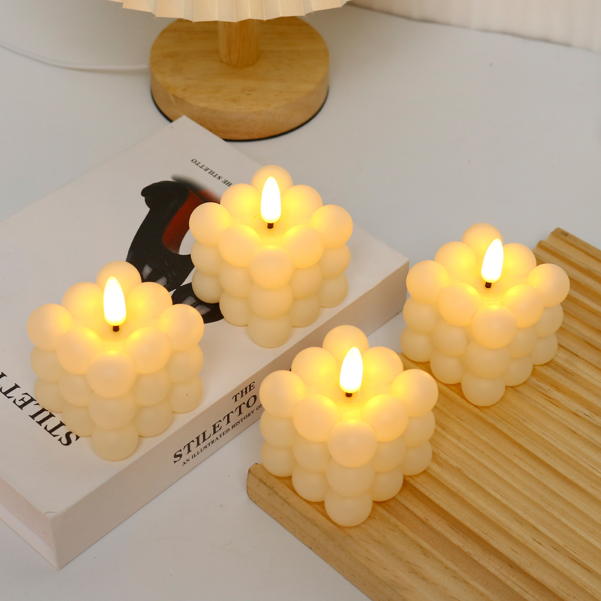 Led Candle  Cube for Wedding,  - Photography Lighting Led ulasan dan harga