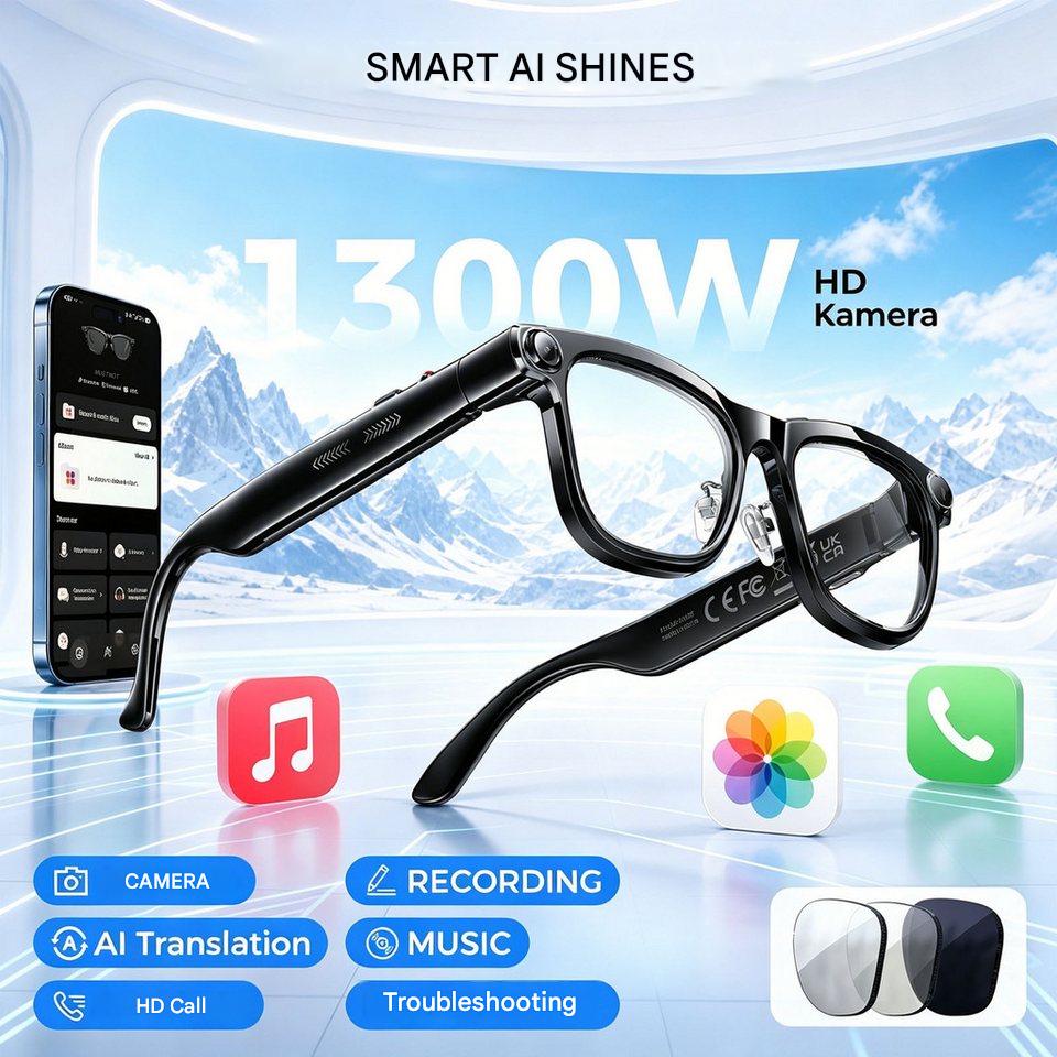 AI Smart Glasses with ChatGPT  - Photography Lighting Indoor ulasan dan harga