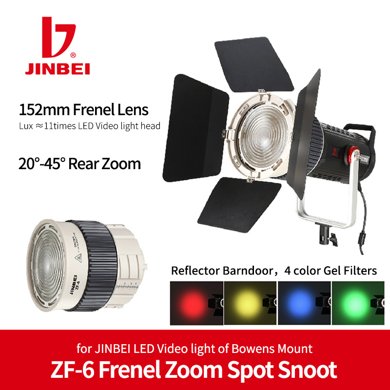 JINBEI ZF-6 Frenel Focalize Sp - Photography Lighting Diy ulasan dan harga