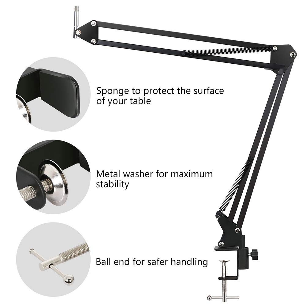 NB 35 Microphone Suspension Ar - Boom Arm Stand ulasan dan harga