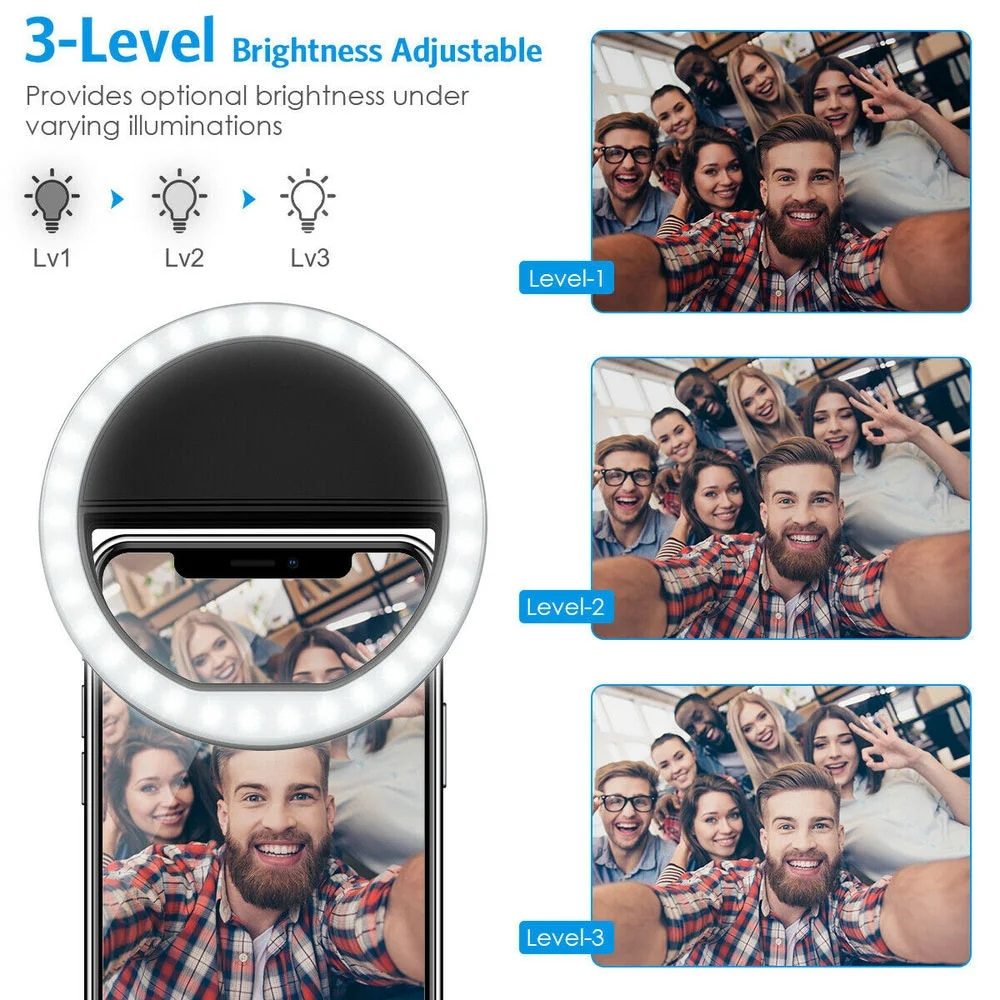 LED Selfie Fill Light USB Char - Photography Lighting Indoor ulasan dan harga