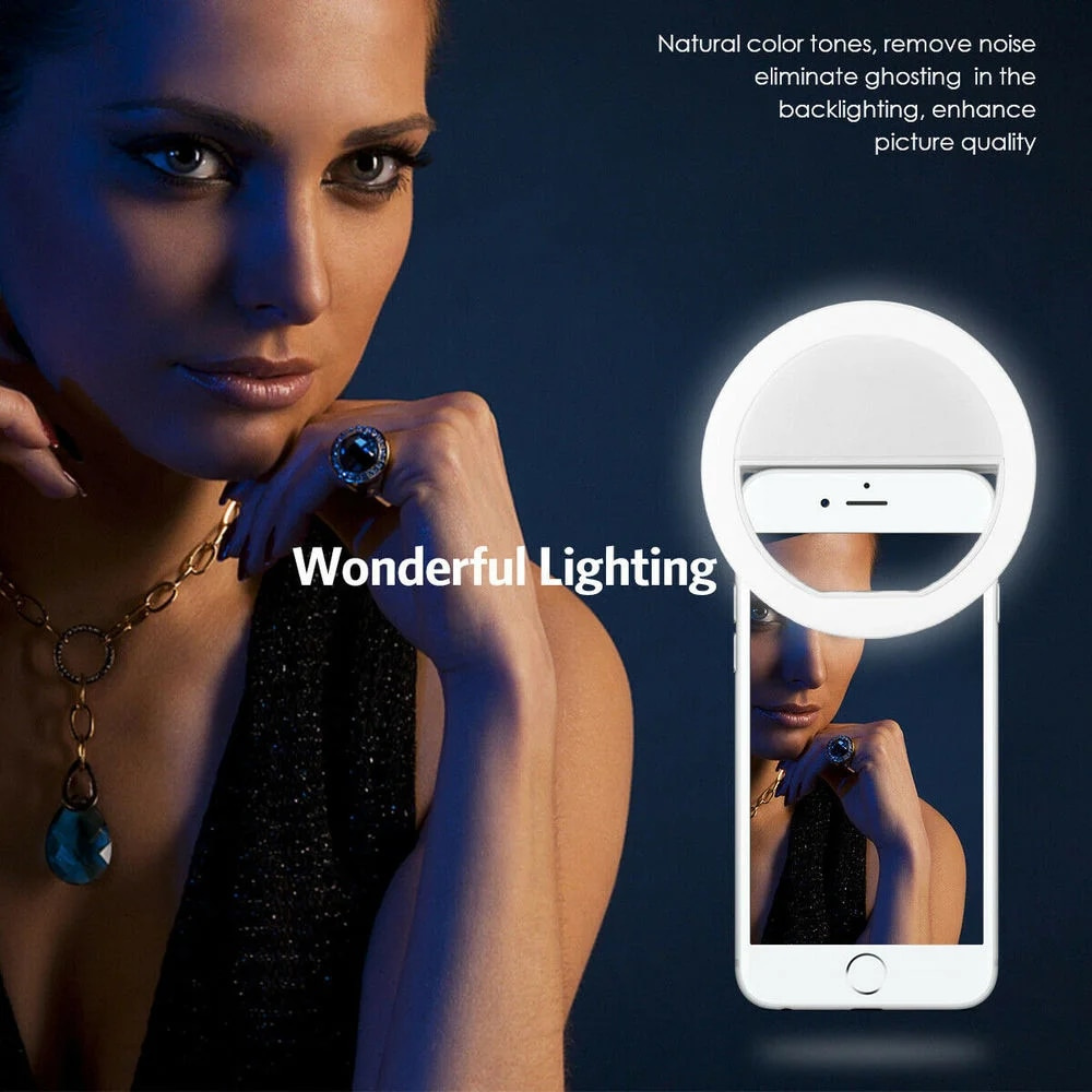 LED Selfie Fill Light USB Char - Photography Lighting Indoor ulasan dan harga