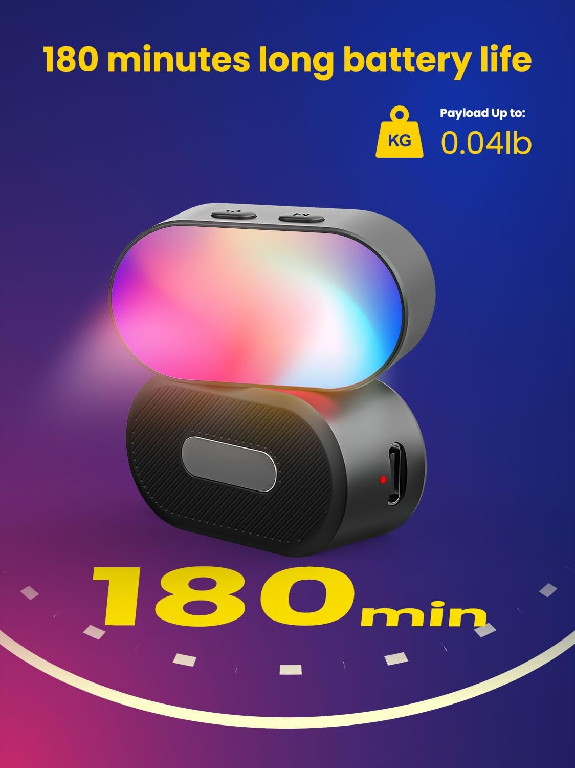 AOCHUAN Mini RGB Magnetic Fill - Photography Lighting Spotlight ulasan dan harga