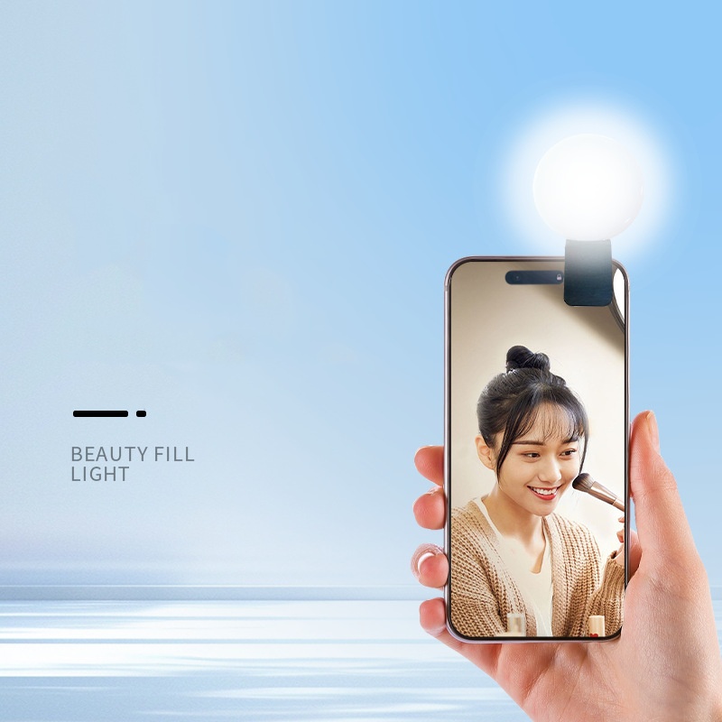 Mini Q Round Selfie Fill Light - Photography Lighting Led ulasan dan harga