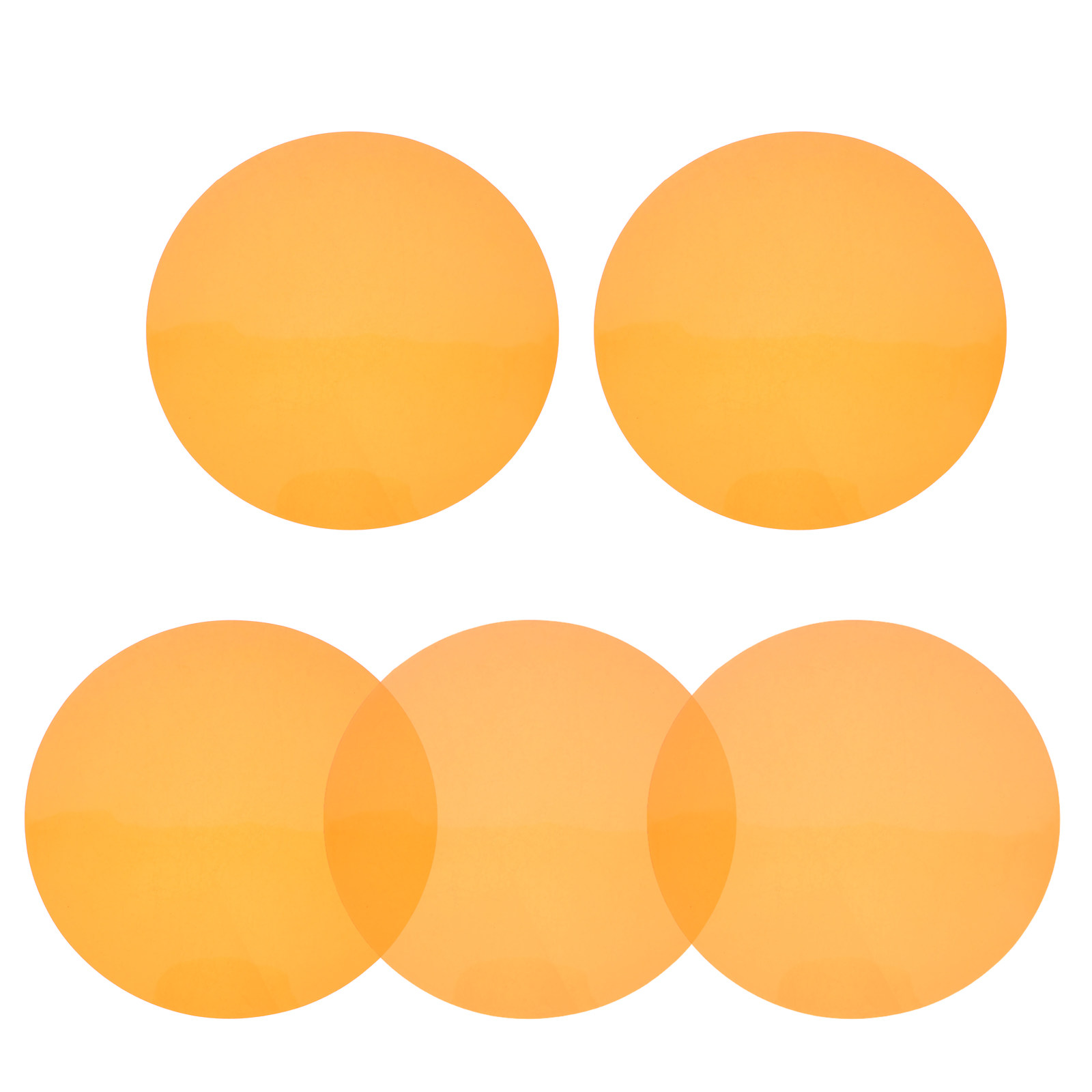 5Pcs Warm Light Film Sticker 1 - Photography Lighting Diy ulasan dan harga