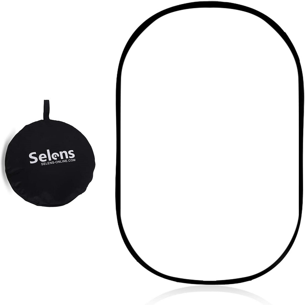 Selens White Diffuser Foldable - Photography Lighting Reflectors ulasan dan harga