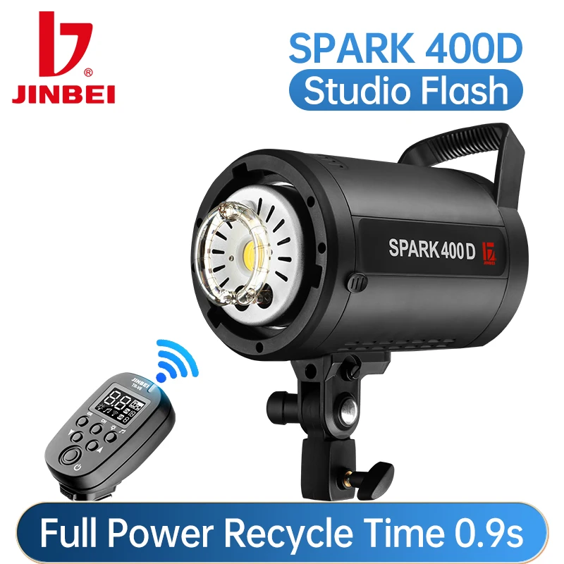 JINBEI SPARK400D 400W Strobe S - Photography Lighting For Clothing ulasan dan harga