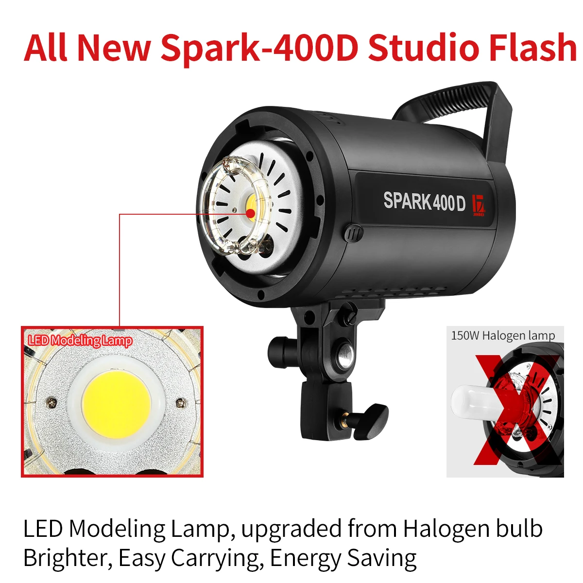 JINBEI SPARK400D 400W Strobe S - Photography Lighting For Clothing ulasan dan harga