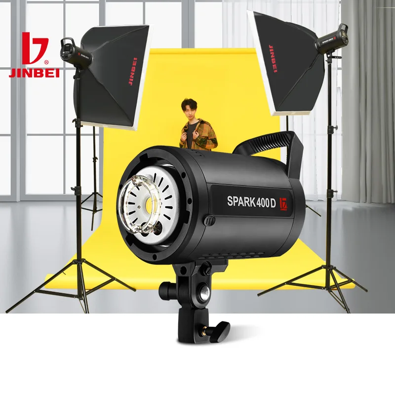 JINBEI SPARK400D 400W Strobe S - Photography Lighting For Clothing ulasan dan harga