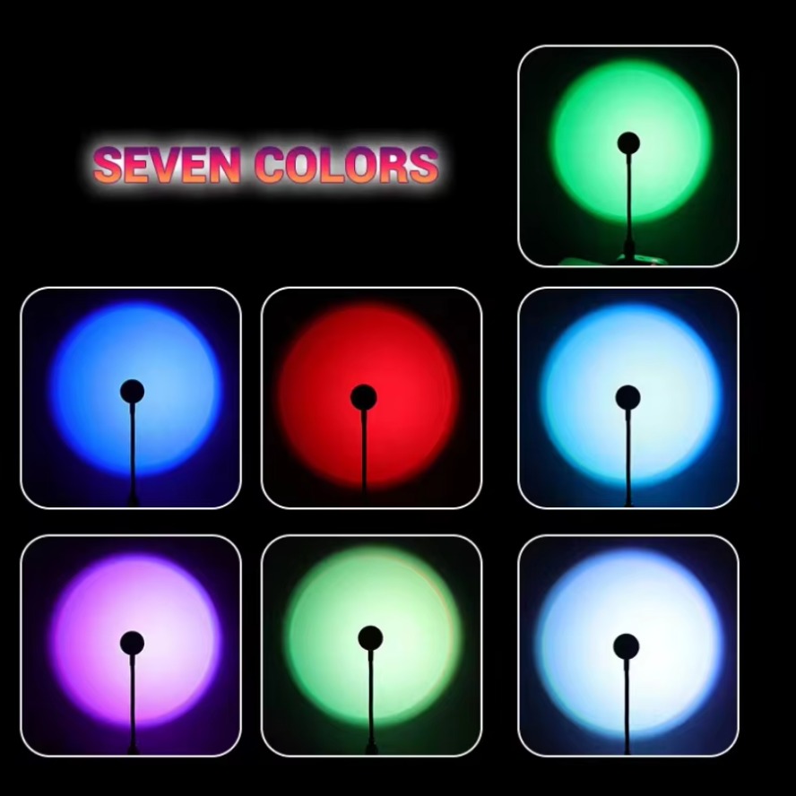 Led 5V Colorful USB Sunset Lam - Photography Lighting Diy ulasan dan harga
