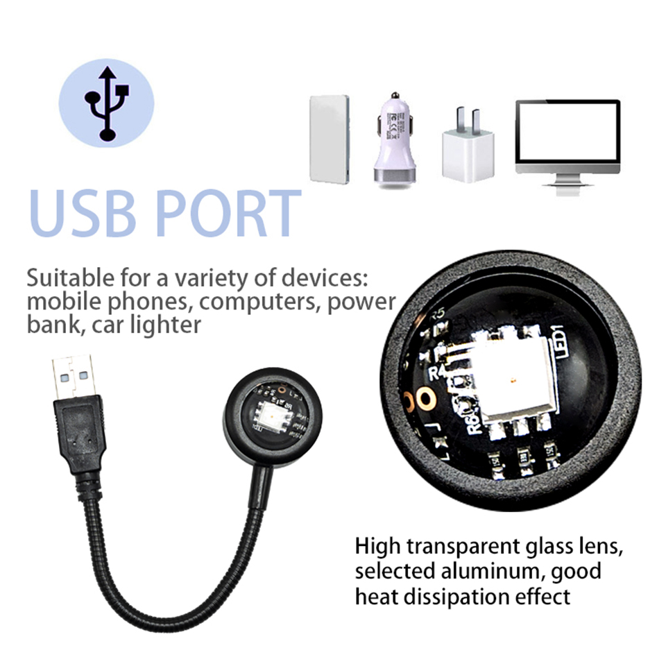 USB LED Sunset Lamp Projector  - Photography Lighting Diy ulasan dan harga