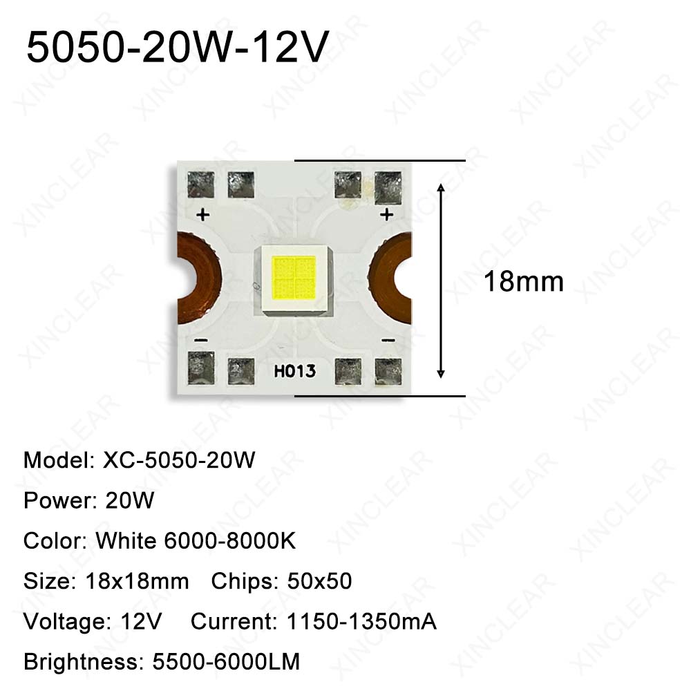 SMD 5050 7070 LED Chips 20W 45 - Photography Lighting Diy ulasan dan harga
