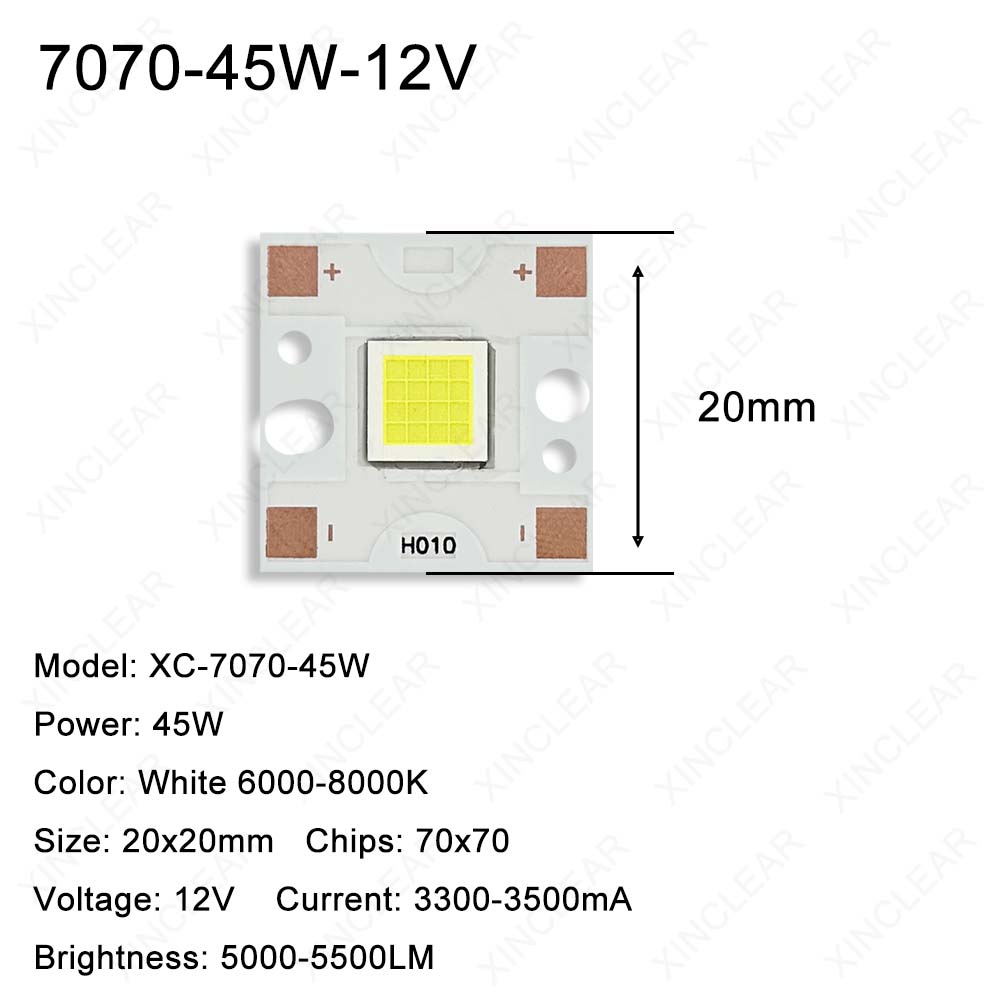SMD 5050 7070 LED Chips 20W 45 - Photography Lighting Diy ulasan dan harga