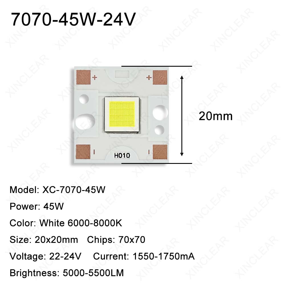 SMD 5050 7070 LED Chips 20W 45 - Photography Lighting Diy ulasan dan harga
