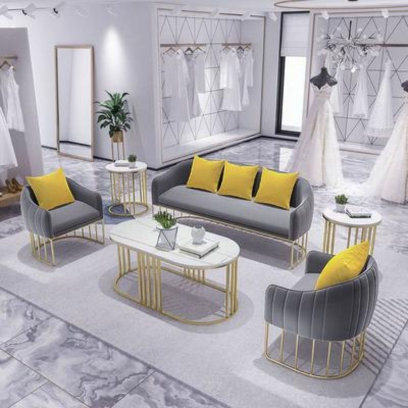 Light Luxury Reception Sofa Se - Photography Lighting Wedding Reception ulasan dan harga