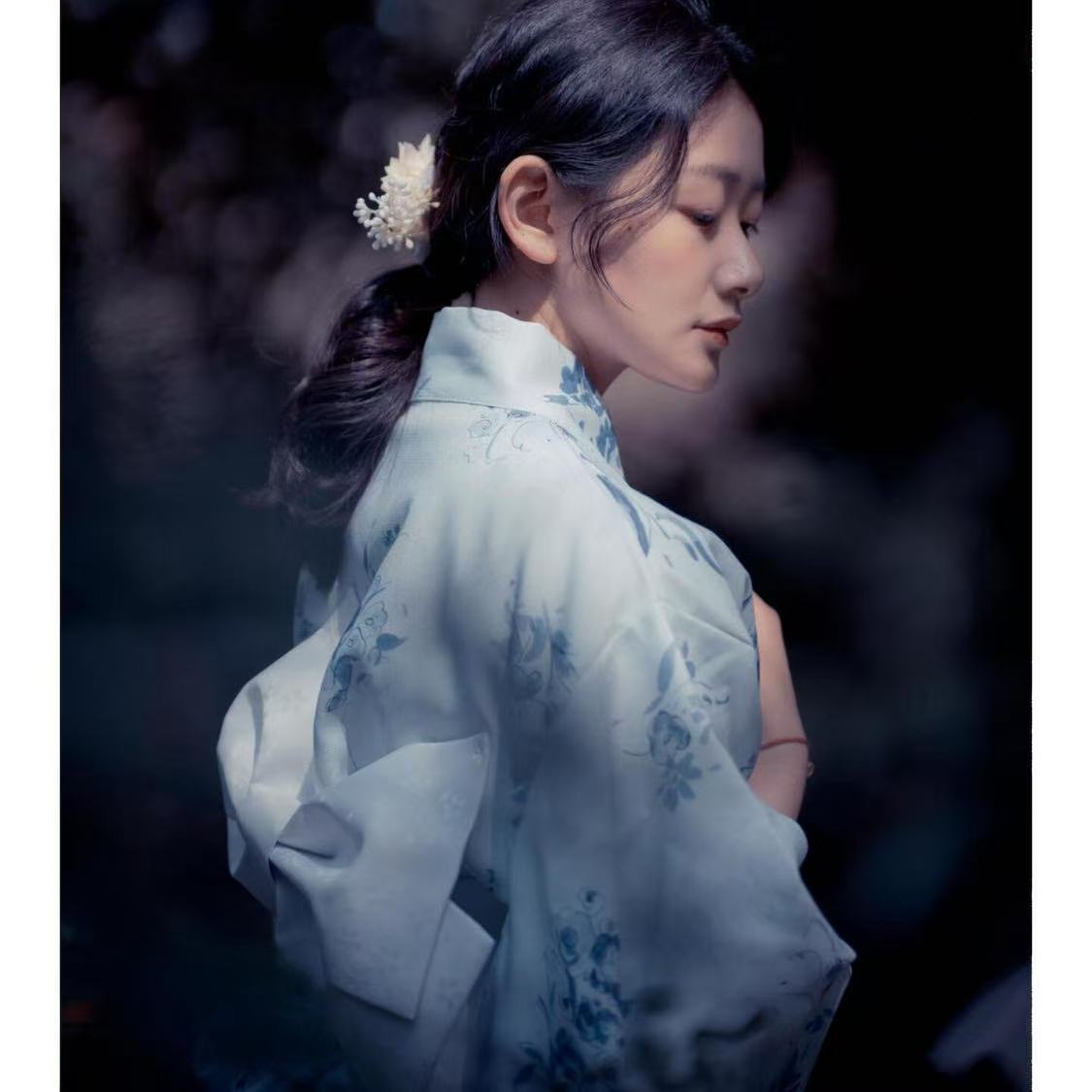 Light Blue Kimono Women's Trad - Photography Lighting For Clothing ulasan dan harga