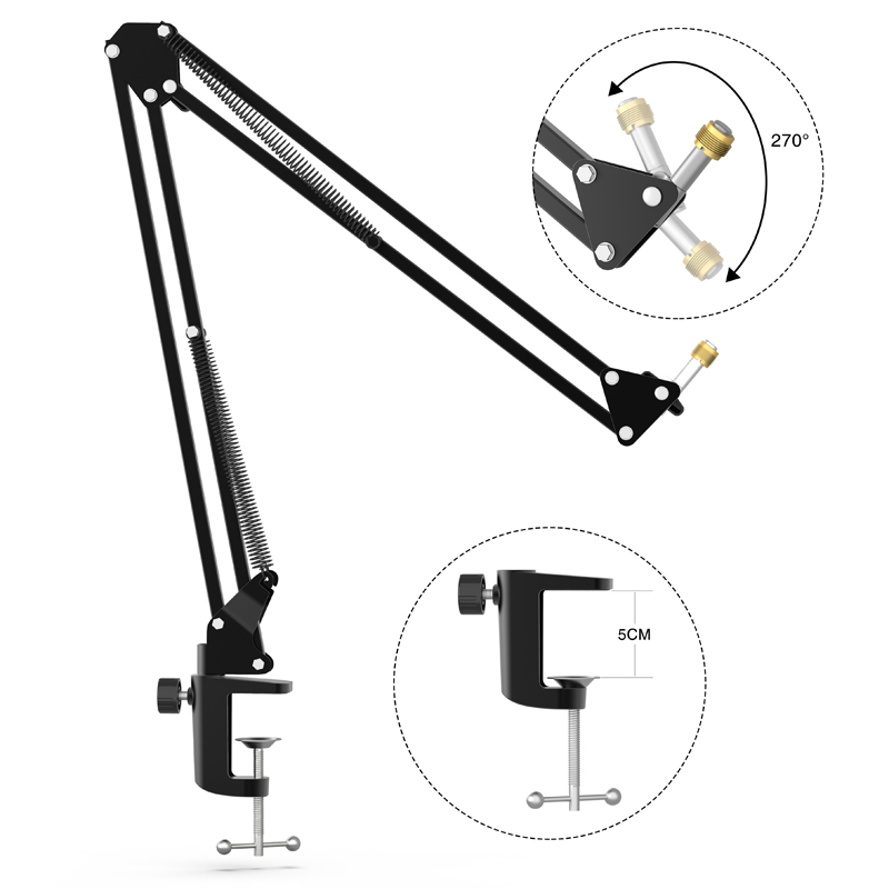 FIFINE Adjustable Microphone S - Boom Arm Stand ulasan dan harga