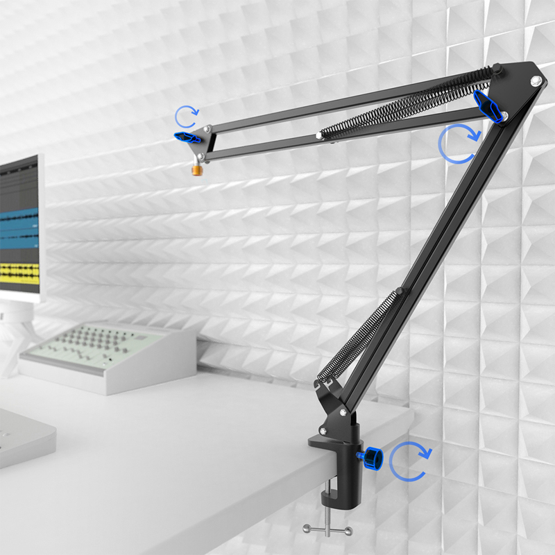 FIFINE Adjustable Microphone S - Boom Arm Stand ulasan dan harga
