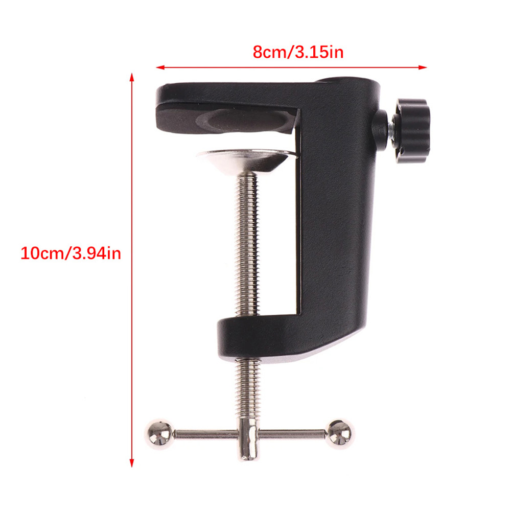 C-Shaped Clip Desk Table Mount - Boom Arm Stand ulasan dan harga