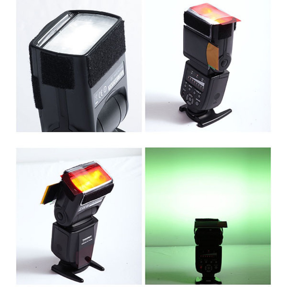 12 Colors Camera Flash Gels Li - Photography Lighting Diy ulasan dan harga