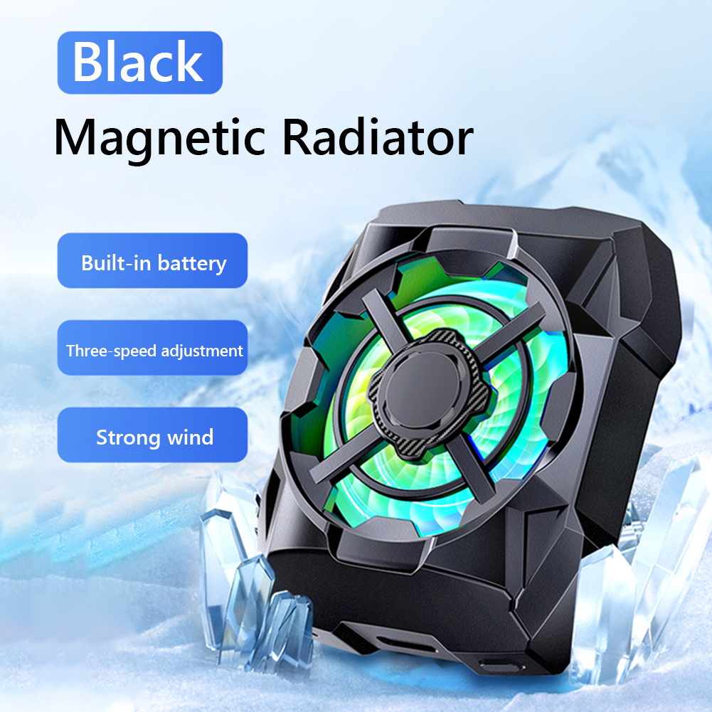 Phone Cooler with Blue Light 3 - Photography Lighting Spotlight ulasan dan harga