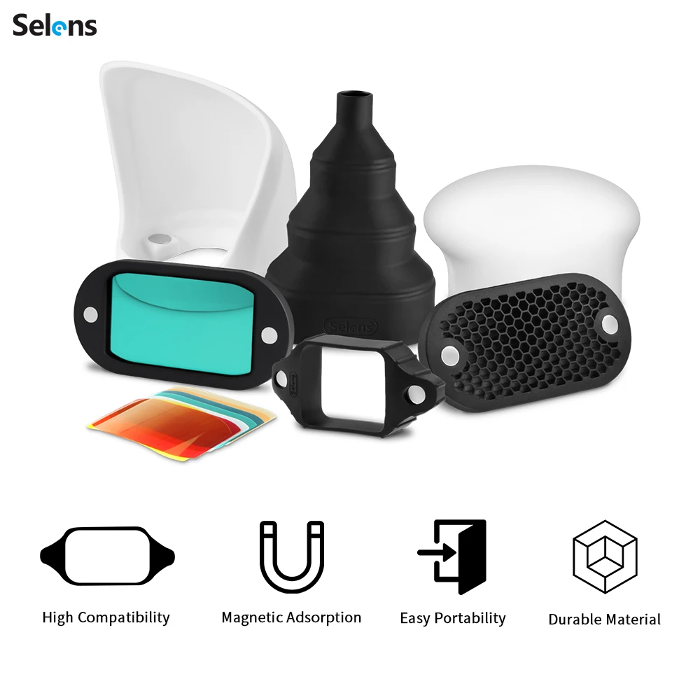 Selens Top Flash Magnetic Acce - Snoot Flash Modifier ulasan dan harga