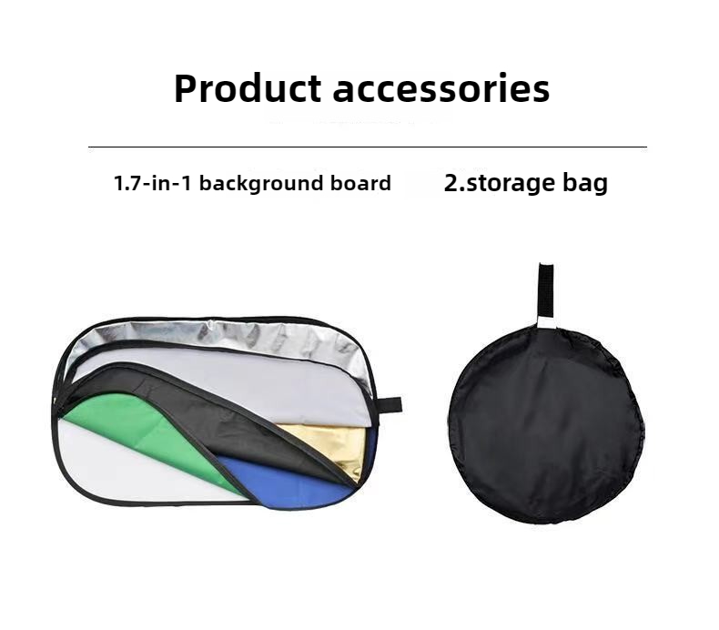 60 90 100cm Portable Collapsib - Photography Lighting Reflectors ulasan dan harga