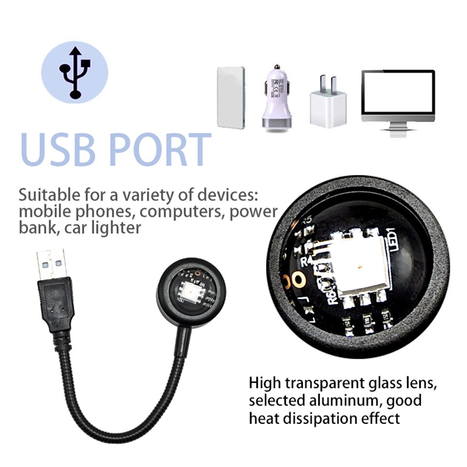 ZK40 LED Sunset Lamp Nightligh - Photography Lighting Diy ulasan dan harga