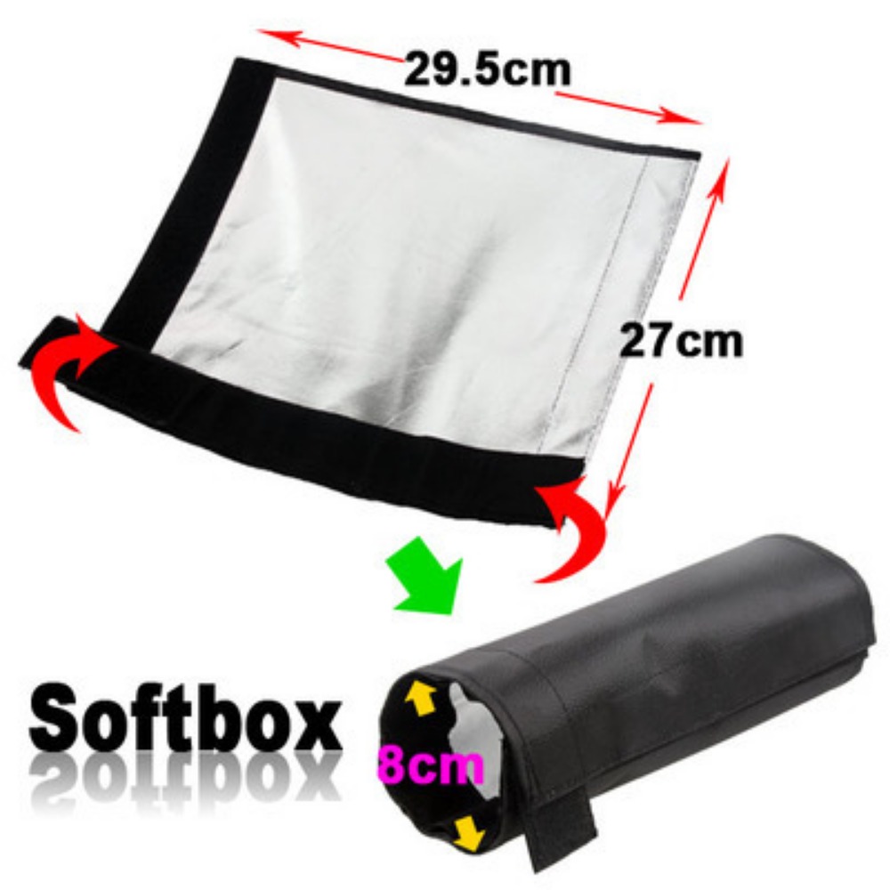 2-in-1 Universal Flash Reflect - Snoot Flash Modifier ulasan dan harga