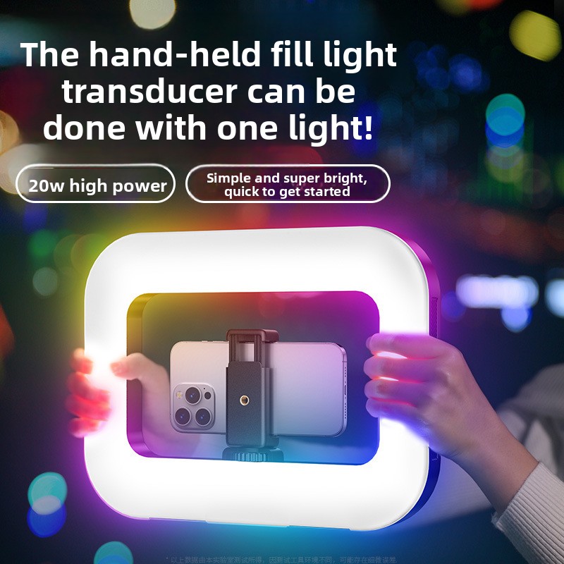 2025 New Handheld Ring Light f - Photography Lighting Diy ulasan dan harga