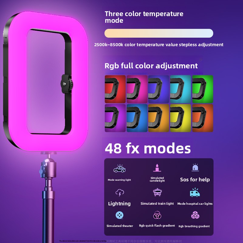 2025 New Handheld Ring Light f - Photography Lighting Diy ulasan dan harga